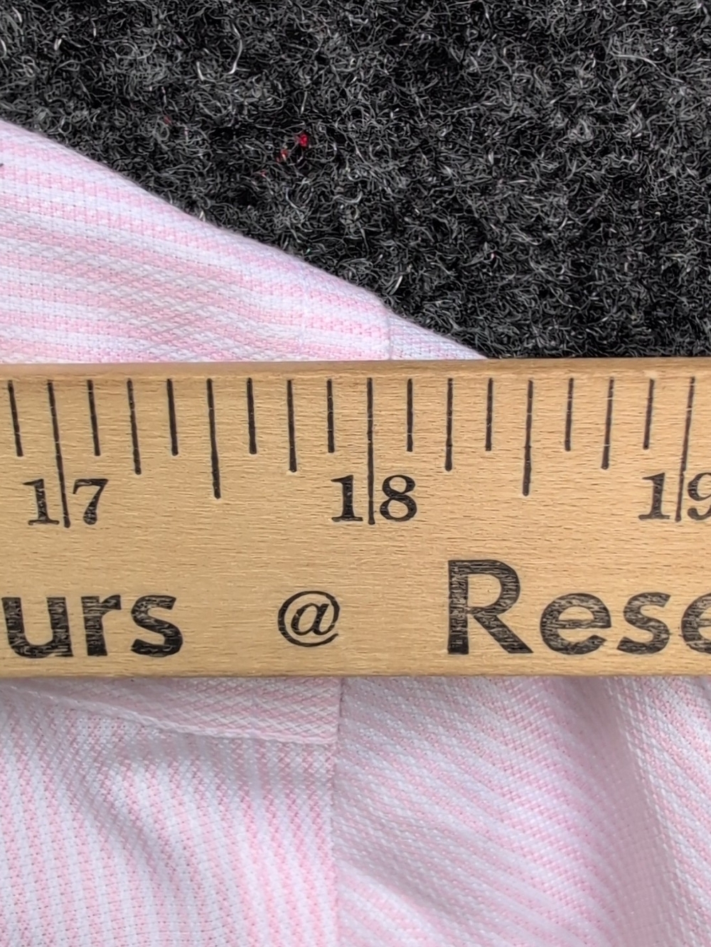 SuitSupply Traveller Dress Shirt Mens 15.5 39 M Pink Striped Slim Fit Button Up - Picture 12 of 14